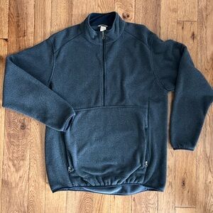 Duluth Trading Co. Men's Sweater Fleece Quarter Zip Mock